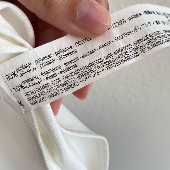 NWT ZARA Asymmetrical Cut Out Strappy Short Mini Dress Size Small - Picture 11 of 13